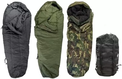 USGI 4 Piece MSS MODULAR SLEEP SYSTEM WITH WOODLAND GORETEX BIVY SACK VGC • $209.90