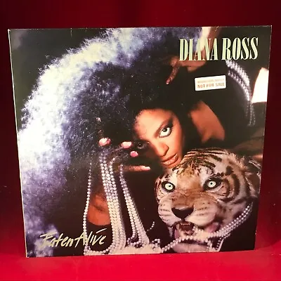 DIANA ROSS Eaten Alive 1985 UK PROMO  Vinyl LP EXCELLENT Michael Jackson • £12.77