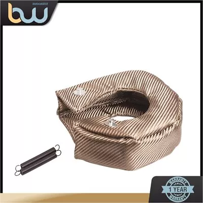 T3 Titanium  Fiber Turbo Blanket Heat Shield Barrier Turbocharger Cover Wrap • $16.98