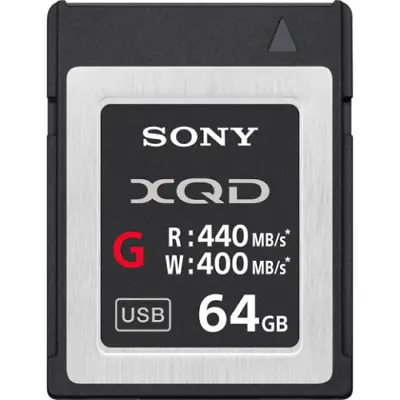 Sony 64GB XQD G Series 440MB/s 400MB/s Memory Card • £85