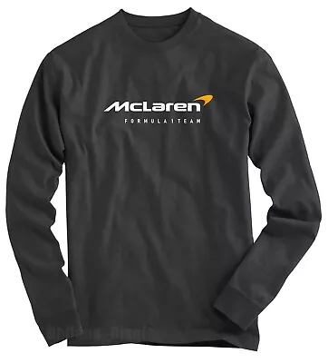 McLaren Formula 1 F1 Team Logo T-Shirt Long Sleeve • $31.90