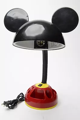 Disney Mickey Mouse Desk Lamp Gooseneck W/ Carousel Organizer Works! • $16.99