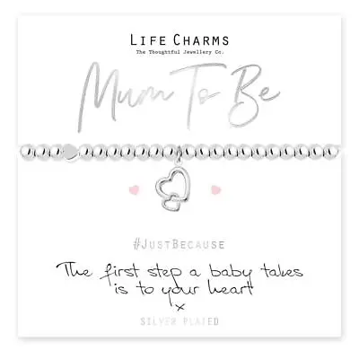 Life Charms Bracelet - MUM TO BE - Beautifully Gift Boxed • £13.80