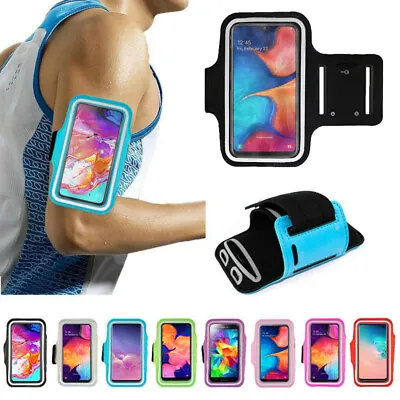 £5.99 • Buy Gym Running Jogging Arm Band Sports Case Holder Strap For Samsung Galaxy Phones