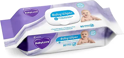 BABY LOVE Everyday Wipes (6X80 Pack) 480 Count • $33.25