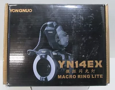 YONGNUO YN-14EX YN14EX TTL Macro Ring LED Flash For Canon EOS 5D - READ • $48.99