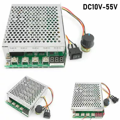 DC 10-55V 100A 3000W Reversible Motor Speed Controller PWM Control Soft Start • $30.02