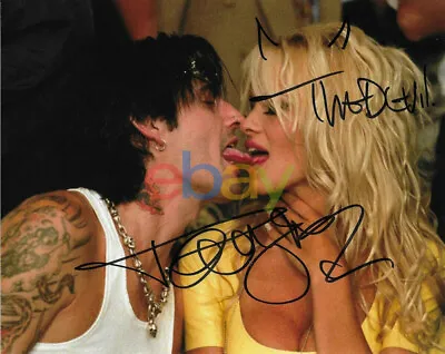 Tommy Lee Motley Crue Signed 8x10 Photo Autographed W Pamela Anderson Reprint • $19.95