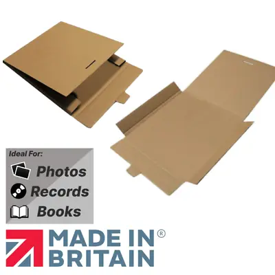 Record Mailers 7  12  Cardboard Vinyl LP Packaging Strong 360 Protection NEW! • £74.99