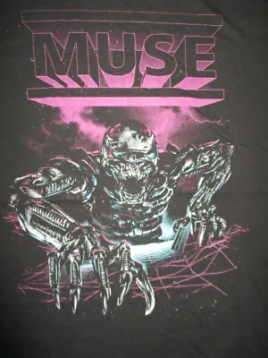 MUSE Alien Concert (2XL) T-Shirt Matt Bellamy Chris Wolstenholme Dominic Howard • $30