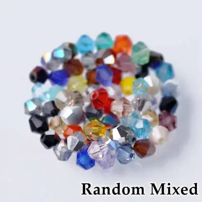 $5.24 • Buy Bicone Crystal Glass Bead Loose Crafts Beads Jewelry Making 2mm 3mm 4mm 5mm 6mm