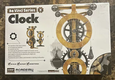 Academy 18150 Da Vinci Machines Series Clock • $16