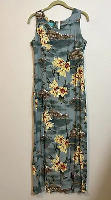 Kona Malia Womens Sleeveless Sheath Dress Size Small Tropical Floral Vacation • $16.99