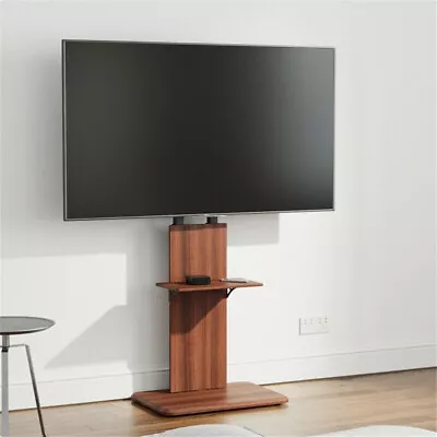 $135.97 • Buy Heavy Duty TV Floor Stand 5-Levels Height Adjustable TV Mount Bracket Up To 65 