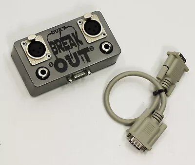 TSoundPro Apogee Duet Break Out Box XLR 1/4  Steel Construction With Cable • $49.99