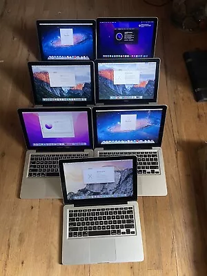 Apple MacBook Pro 13  Lot Of 5 Core I5 256Gb Ssd 2 Core 2 Duo 256 Gb 4gb Ram • $625