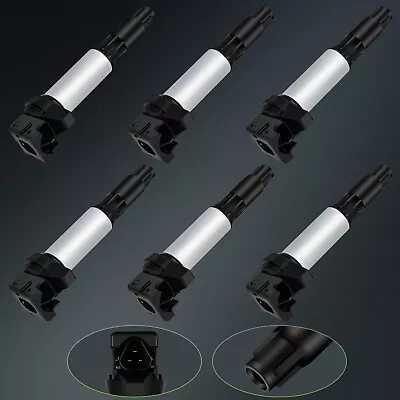 6PCS Ignition Coil Pack For BMW E39 E46 E53 E60 E63 B322 320i 330Ci UF522 • $47.99