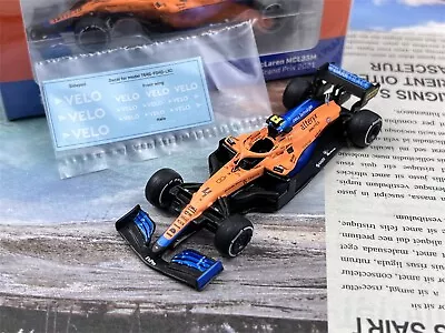 TW 1/64 Scale McLaren F1 MCL35M #4 2021 Diecast Car Model Toy Gift NIB • £35.42