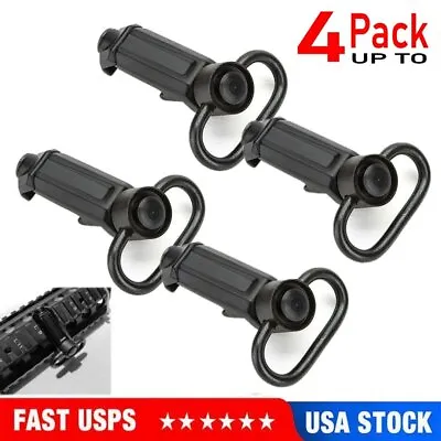 Tactical QD Sling Swivel Mount Rail Attachments 45 Degree Low Profile Picatinny • $9.69