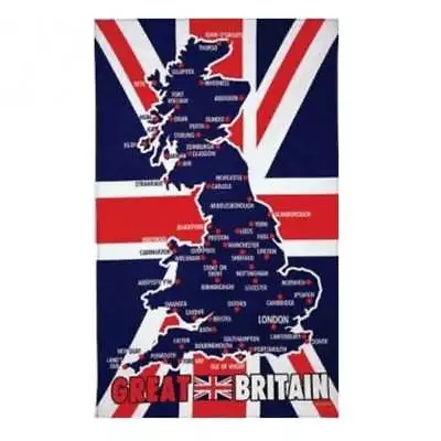 £5.99 • Buy Great Britain Map Tea Towel