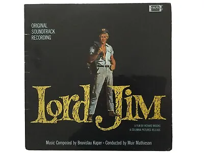 £23 • Buy Lord Jim Ost 1965 Lp Laminated Flipback Original Inner Bronislau Kaper 