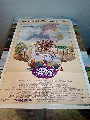 THE MUPPET MOVIE ORIGINAL US One-Sheet Poster 1979 BIG 27  X 41 ! (BB) • $99.99