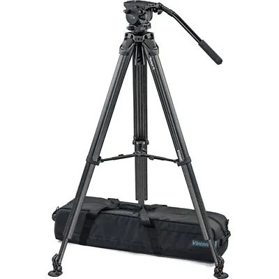 Vinten System Vision Blue3 Head With Flowtech 75 Carbon Fiber Tripod VB3-FTMS • $2850