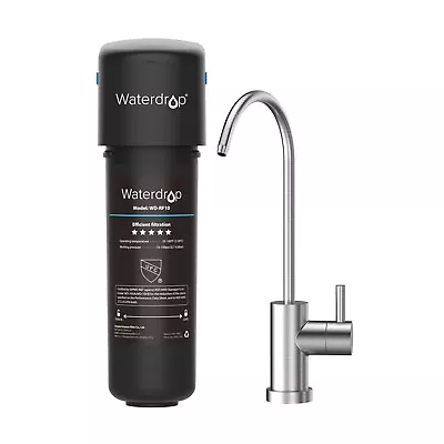 Waterdrop 10UB Under Sink Water Filter System With Stainless Steel Faucet • £67.49