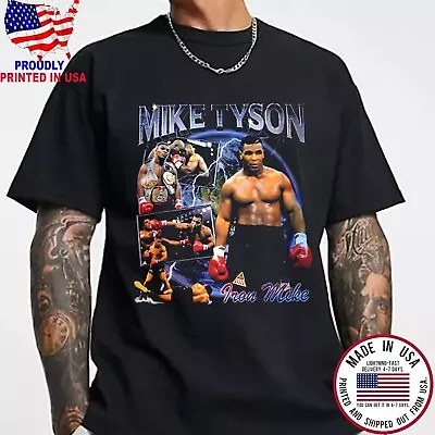 New Popular  Mike Tyson Shirt  Cotton Men S-5XL Tee QN696 • $18.59