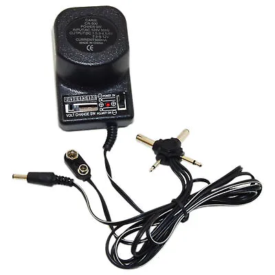 9w 500mA Universal AC/DC Power Adapter 1.5 3 4.5 6 7.5 9 And 12V DC • $9.99