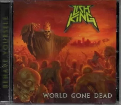 LICH KING-WORLD GONE DEAD-CD-thrash Metal-municipal Waste-warbringer-vio-lence • $34.88