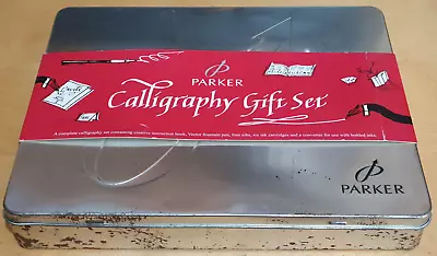 £34.99 • Buy Parker Vector Fountain Pen 4 Nib & 6 Ink Cartridges Calligraphy Gift Set New