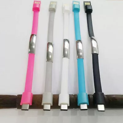 USB Bracelet Wrist Band Sync Data Cable Charging Cable For AppleType-CAndroid • $2.04