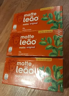 Yerba Mate Tea Bags - Matte Leao Tea Original 23 X Yerba Mate Teabags (NEW Other • £24.94