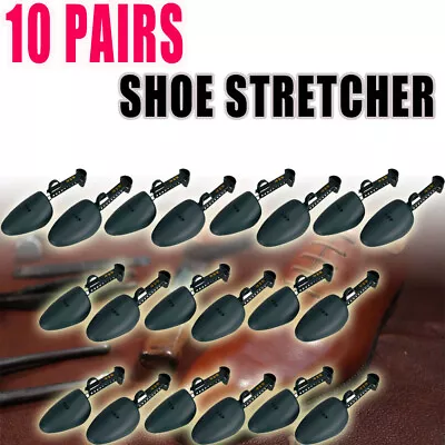 Lot 10 Pair Adjustable Shoe Tree For Men Widener Stretcher Shaper 5.5-11.5 Size • $22.79