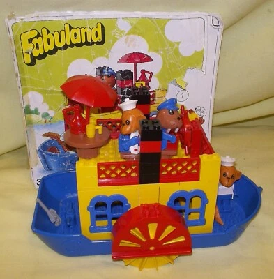 £40 • Buy Lego Fabuland Harbor Paddle Steamer 3673