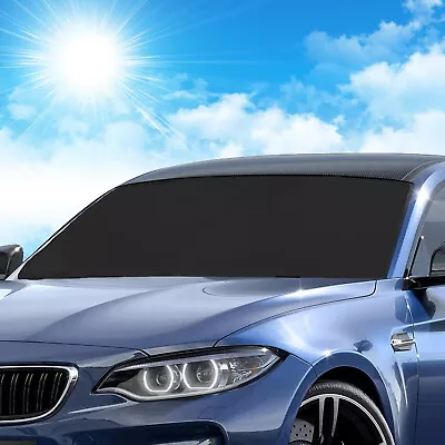 Reflective Car Windscreen Sun Shade Foldable Sunshade UV Blind Visor Protector • £5.89