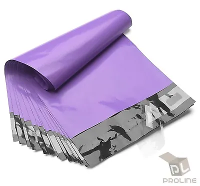 100 Poly Mailers 7.5x10.5 Shipping Bags Packaging Mailing Envelope Purple • $12.30