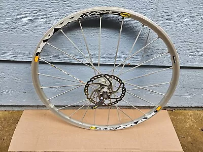 Mavic CrossMax SL SSC 26  Mountain Bike Front Wheel 160mm Rotor Needs Bearings • $95