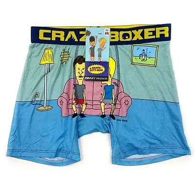 Beavis And Butt-Head Butthead Crazy Boxer Briefs Retro MTV 90s TV Mens Medium • $11.99