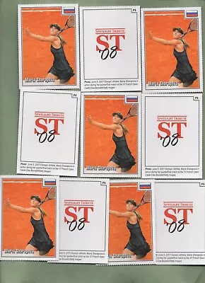 Maria Sharapova 10/2008  Spotlight Tribute #P6 (French Open) Lot • $16.99