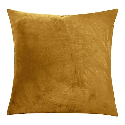 Crushed Velvet Cushion Cover 18x18  Square Sofa Bed Throw Decorative Pillow Case • £3.99