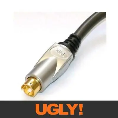 6m ISIX S-VHS Cable S-Video SVHS 75 Ohm High Quality • $6.95