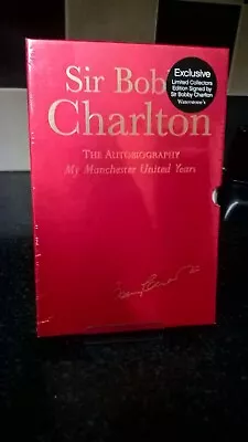 BOBBY CHARLTON Signed My Manchester United Years 576 / 1000 LTD EDITION BOOK • $217.59