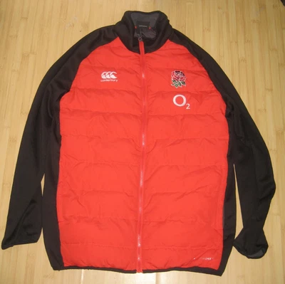 £9.99 • Buy Canterbury England Rugby Training Thermorec Padded Jacket Size Medium Brand New