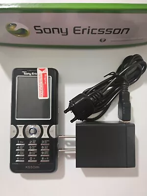 Sony Ericsson K550C K550 K550i Black Purple Unlocked Mobile Phone • $44