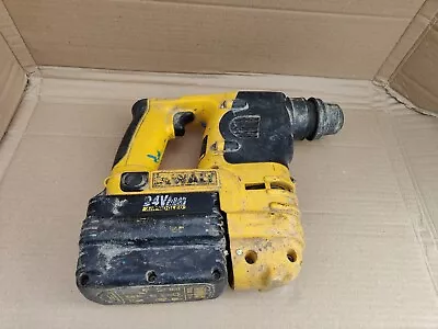 DeWalt DC223 24V Cordless SDS Rotary Hammer Drill 2 X Batteries NO CHARGER • £15