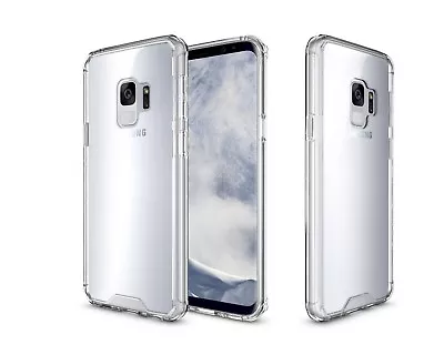 For Galaxy S9 Plus SlimGrip Shockproof Hybrid Protective Case TPU Trim Bumper • $7.99