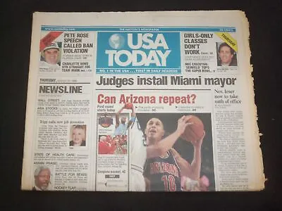 1998 March 12 Usa Today Newspaper - Judges Install Miami Mayor Carollo - Np 7910 • $35