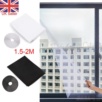 £2.99 • Buy Large White Window Insect Screen Mesh Net Fly Mosquito Bug Netting Moth Cover